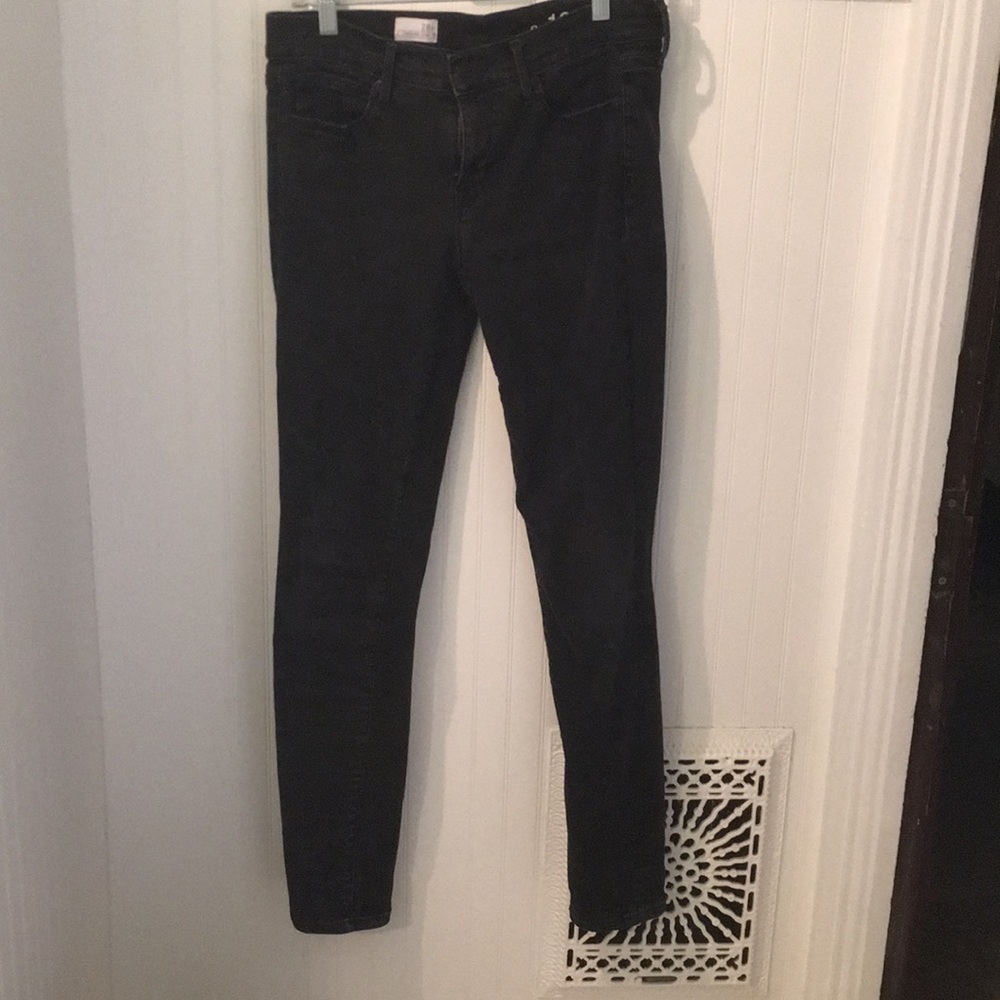 Gap black denim jeans